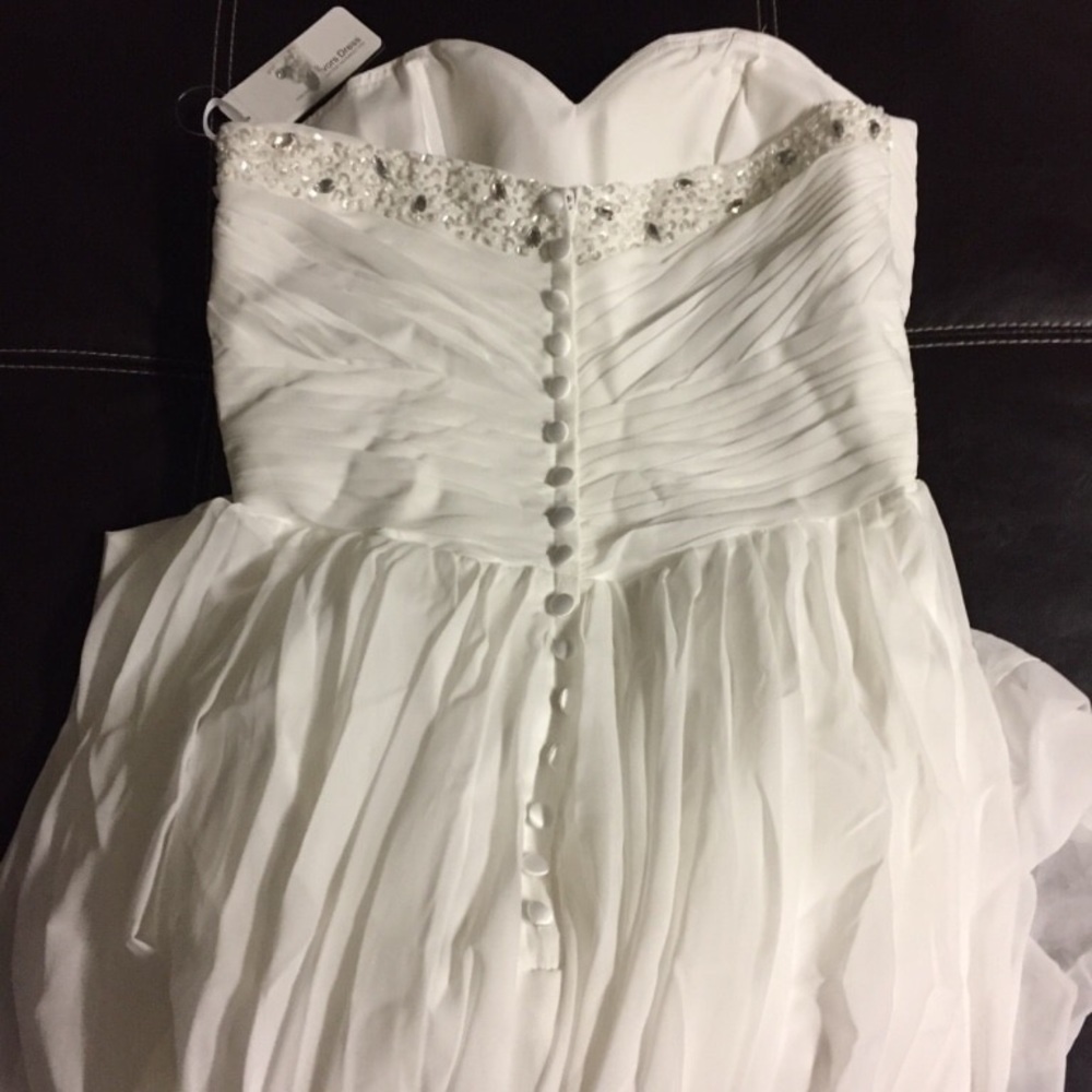 Topless white dress - Picture 8 of 8